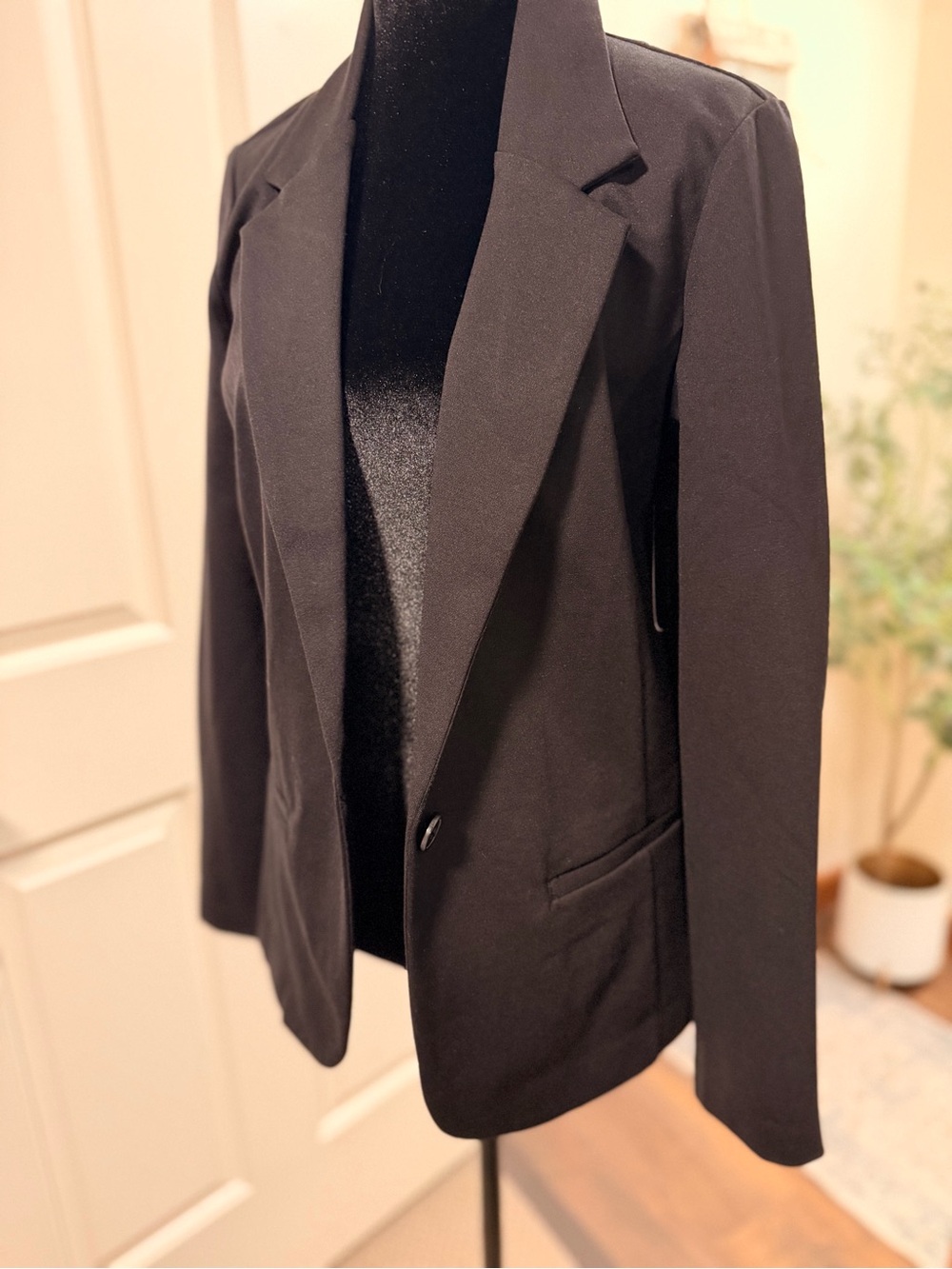 Liverpool Los Angeles Black Stretch Blazer Women’s Small NWT